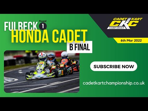 CKC 2022 | Round 1 - Fulbeck | Honda Cadet 200 | B Final