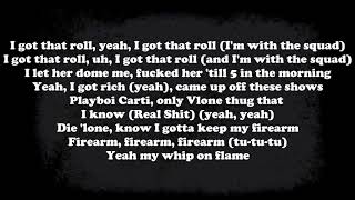 Playboi Carti &amp; Lil Uzi Vert - Firearm (Prod. Chinatown) - Lyrics