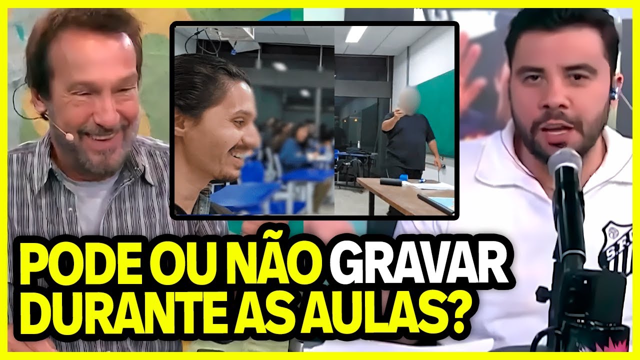 PÂNICO DISCUTE SOBRE OS POLÊMICOS VÍDEOS DE WILKER LEÃO X PROFESSORES