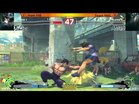 Team VSB vs Team MiG - SSF4AE Teams - Vancouver Street Battle Vol.7