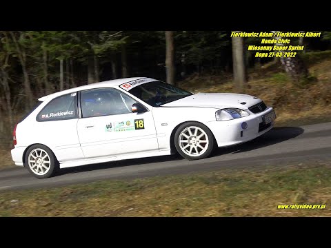 Florkiewicz Adam / Florkiewicz Albert - Honda Civic - Wiosenny Super Sprint Ropa 27-03-2022