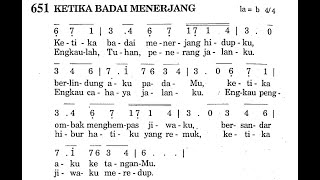 Download lagu Ketika Badai Menerjang || Puji Syukur No. 651 || Lagu Rohani Katolik - Lagu Renungan mp3