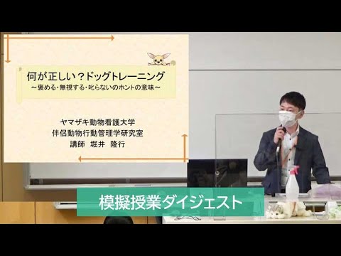模擬講義「何が正しい？ドッグトレーニング」　＜ダイジェスト版＞