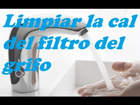 Clean the filter of the taps
