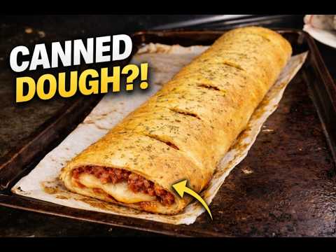 Supreme-Style Stromboli in 20 Minutes Using Pillsbury Canned Pizza Dough