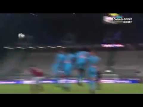 Magnifique.Coup franc de Yann jouffre🔴🔴