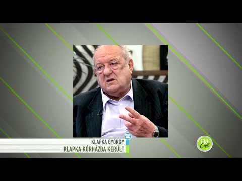 Rohammentővel vitték kórházba Klapka Györgyöt - 2015.03.10. - tv2.hu/fem3cafe