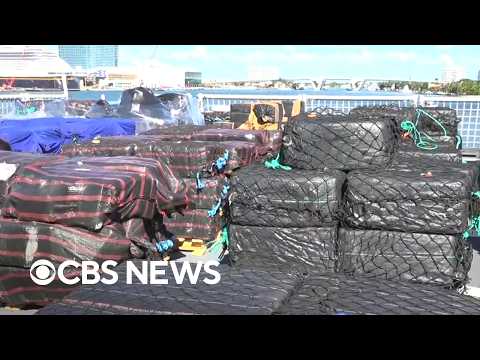 Coast Guard announces record $362 million cocaine bust