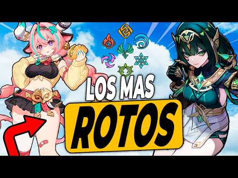 El DPS MAS ROTO POR ELEMENTO en Genshin Impact