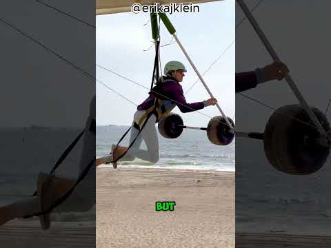 how to land a hang glider #physics #science #facts #shorts