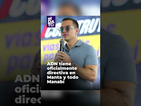 ADN tiene oficialmente directiva en Manta y todo Manabí