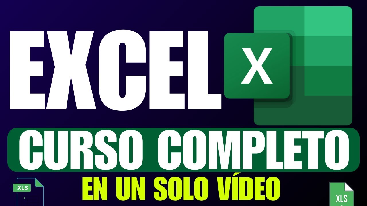 CURSO BÁSICO DE EXCEL - COMPLETO 2024