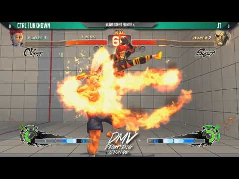 DMV Fighting Lounge Sept. 2014 - USF4 - CTRL | Unknown VS. JT