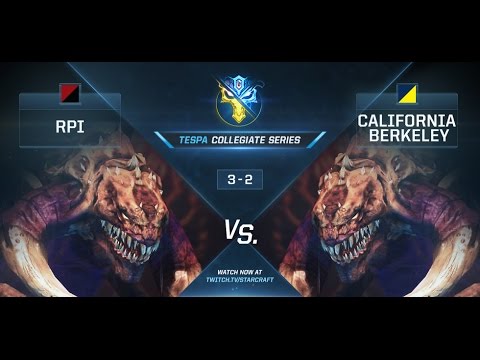 TCS Starcraft Semifinals: Cal Berkeley vs. RPI