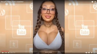 Sexy girls shaking boobs compilation