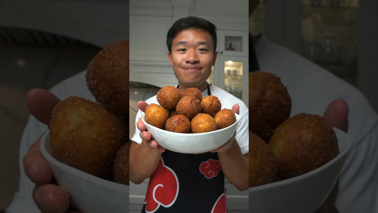 Cinnamon Sugar Donut Holes