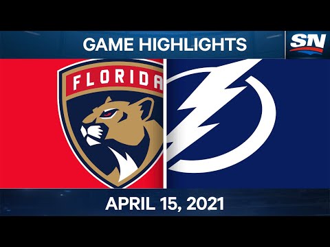 NHL Game Highlights | Panthers vs. Lightning - Apr. 15, 2021