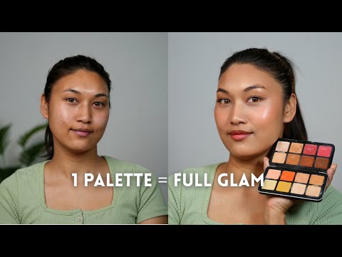 Full Face with ONE Palette! Watch This! 👀✨