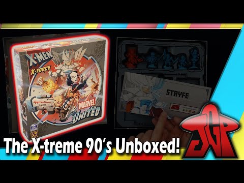 Marvel United: X-Men – X-Force unboxing