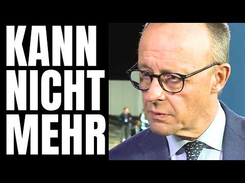 💥 PLÖTZLICH GIBT MERZ AUF 💥 ES IST VORBEI