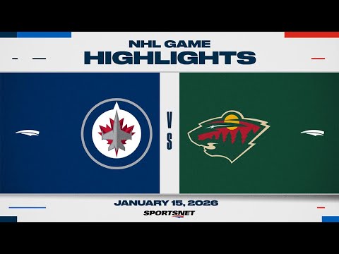 NHL Highlights | Jets vs. Wild - January 15, 2026