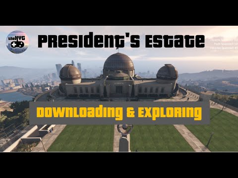 President's Estate | How to Download & Exploration | #GTA5 | Mods | #theHYG