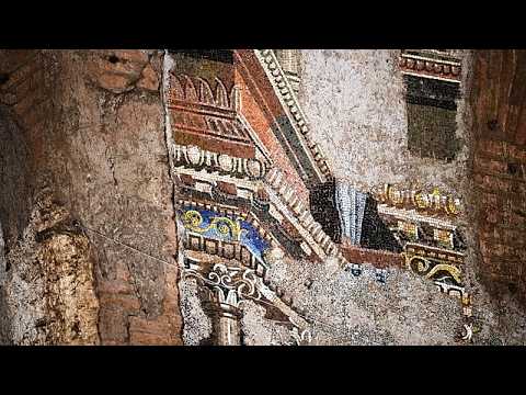 Biggest ancient monumental wall mosaic unveiled after 2000 ...