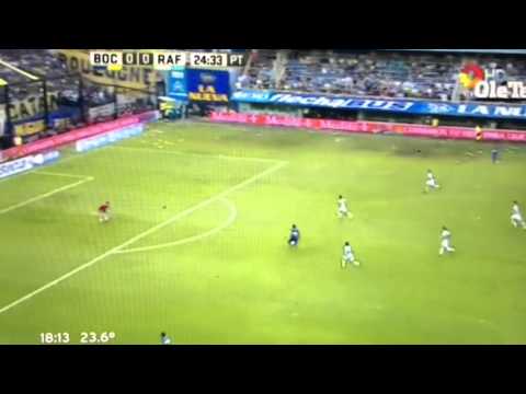 gol de tevez a atletico rafaela 2/04/2016