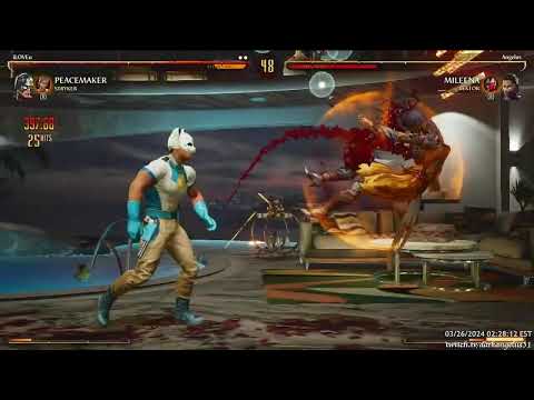 Hit DemiGod last time with Mileena... but she thirsts for more Kombat League!