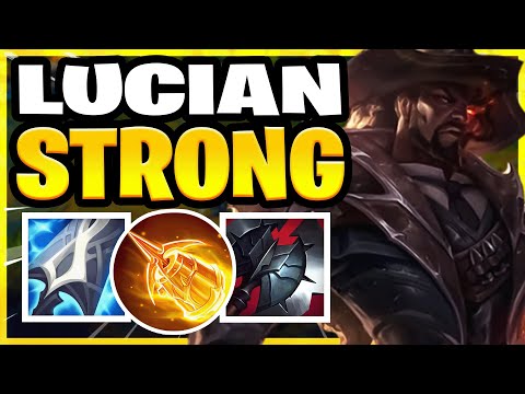 NEW LUCIAN BUFF IS AWESOME IN WILD RIFT! Lucian Build & Gameplay!