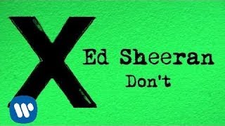 Musik-Video-Miniaturansicht zu Don't Songtext von Ed Sheeran