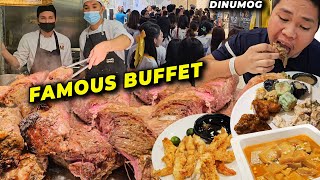 Eating at the Famous Buffet in Cebu - Eat all you can + Unli Drinks