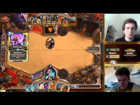 ESL Hearthstone Legendary Series Week 8 - Challenger Finals - Reynad vs Fraser