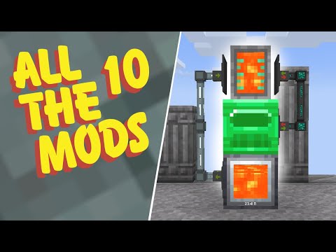 All The Mods 10 EP4 Unlimited Lava Energy Using EnderIO