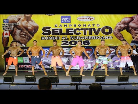 MEN PHYSIQUE JUVENIL mas de 1.70 m. – CAMPEONATO SELECTIVO 2016