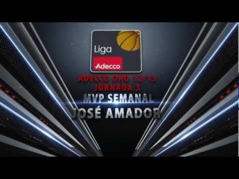 José Amador - MVP Adecco Oro J3