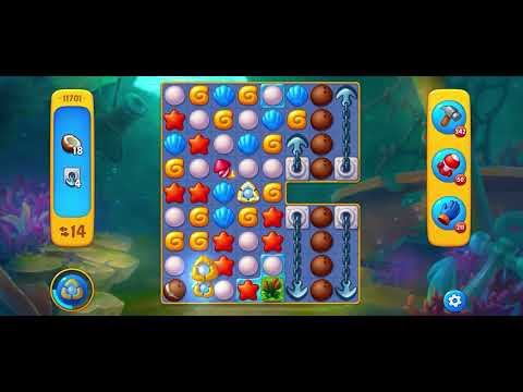 Fishdom level 11701 no boosters フィッシュダム ノーマル