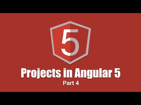 Projects in Angular 5 | Preparation For Authentication | Part 4 | Eduonix