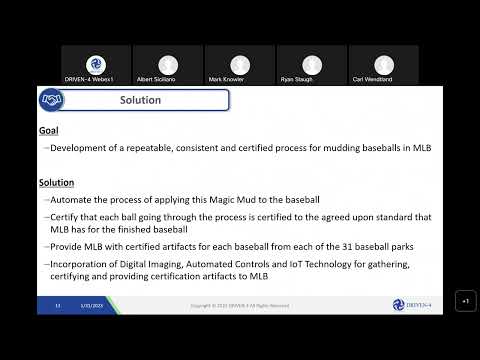 DRIVEN 4 Webinar Using IoT to Level the Playing Field in Baseball 20230131