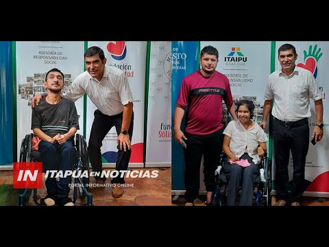 FUNDACIÓN “SOLIDARIDAD” ENTREGÓ 28 SILLAS DE RUEDAS EN MAYOR OTAÑO