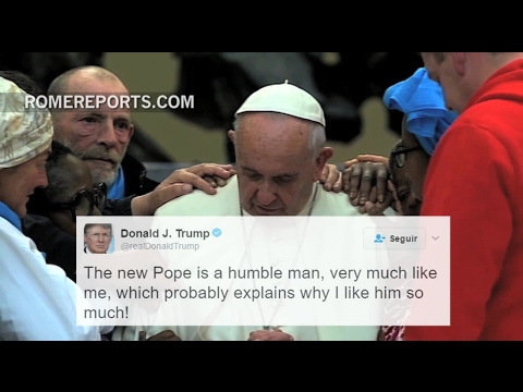 Qué piensa Trump sobre el Papa Francisco, según sus tuits