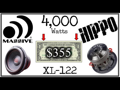 Massive Audio HIPPO XL 122 - Complete Unboxing & Demo