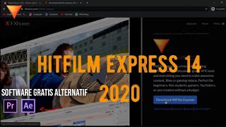 CARA DOWNLOAD HITFILM EXPRESS 14 TERBARU - HITFILM EXPRESS 2020 | How to Download