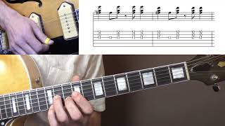 Rockabilly Guitar Lesson - I Don&#39;t Care If The Sun Don&#39;t Shine -  Elvis - Scotty Moore -