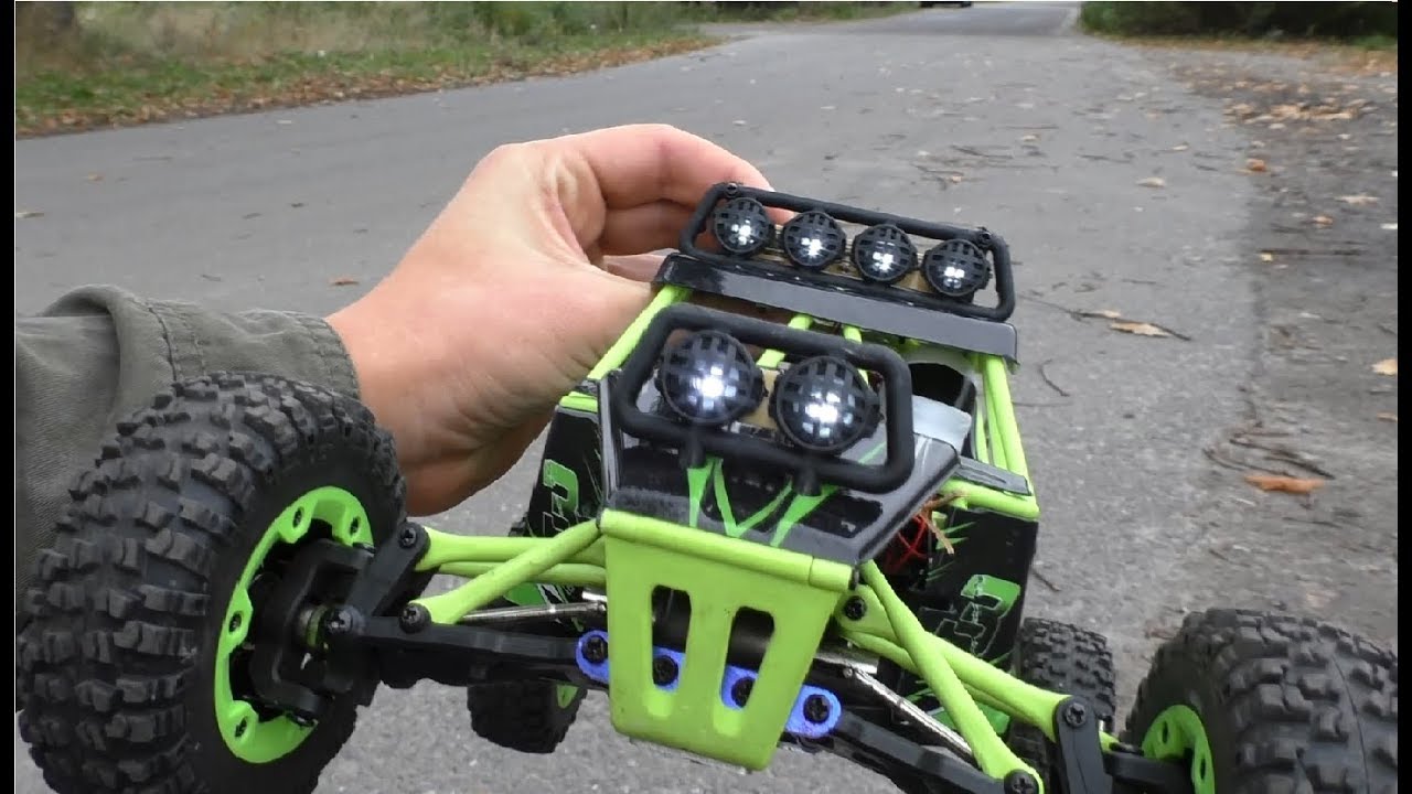 MEGA SAMOCHÓD RC 4WD 50km/h Test, recenzja 80$ ogromna moc w terenie!