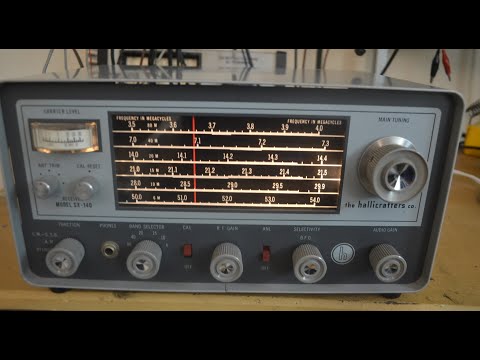 Demonstration of the Hallicrafters SX 140