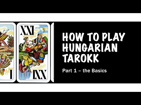 Hungarian Tarokk (Paskievics) for beginners