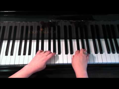 e natural minor scale, two octaves, piano