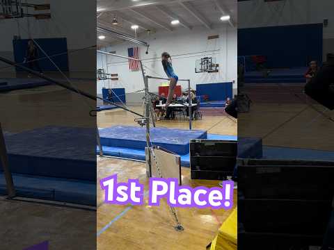 Level 3 bar routine. 1st Place 9.80 —2024 #gymnasticsbars @EllyMaysgymnastics