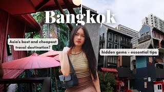 How to Spend 3 days in Bangkok | Hidden Gems and Essential Tips! 2023 vlog